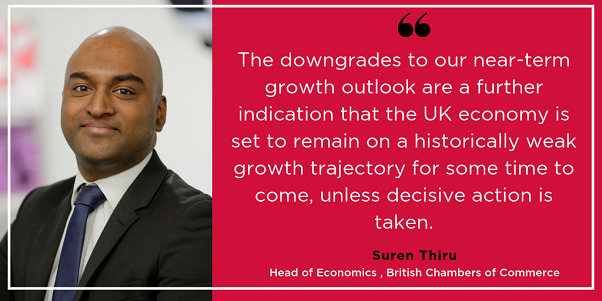 BCC Forecast: UK economy to falter further as Brexit uncertainty bites