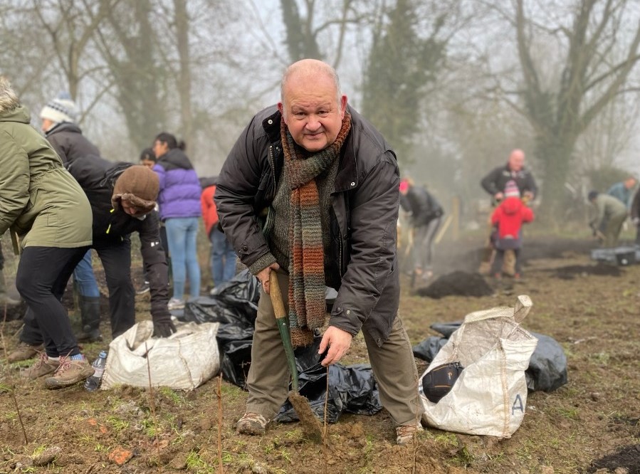 Cranfield University joins with Bedford Borough Council to plant new Miyawaki forest