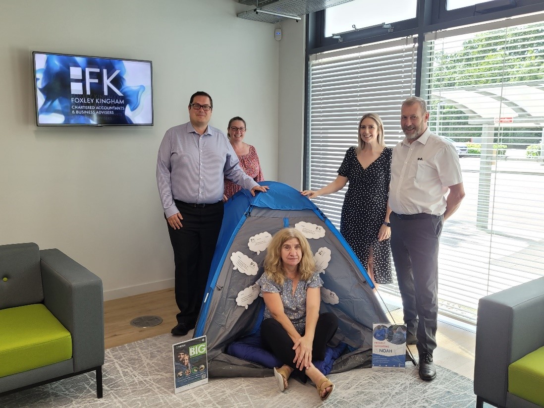 Foxley Kingham continues fundraising efforts for NOAH with upcoming ‘Big Sleepout’