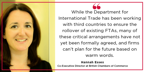 BCC/DHL: Give UK businesses the confidence they need to trade internationally