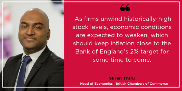 BCC comments on inflation figures