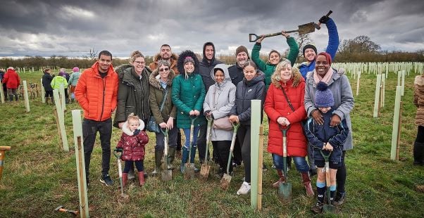 Remembering Loved Ones at Commemorative Tree-Planting Event