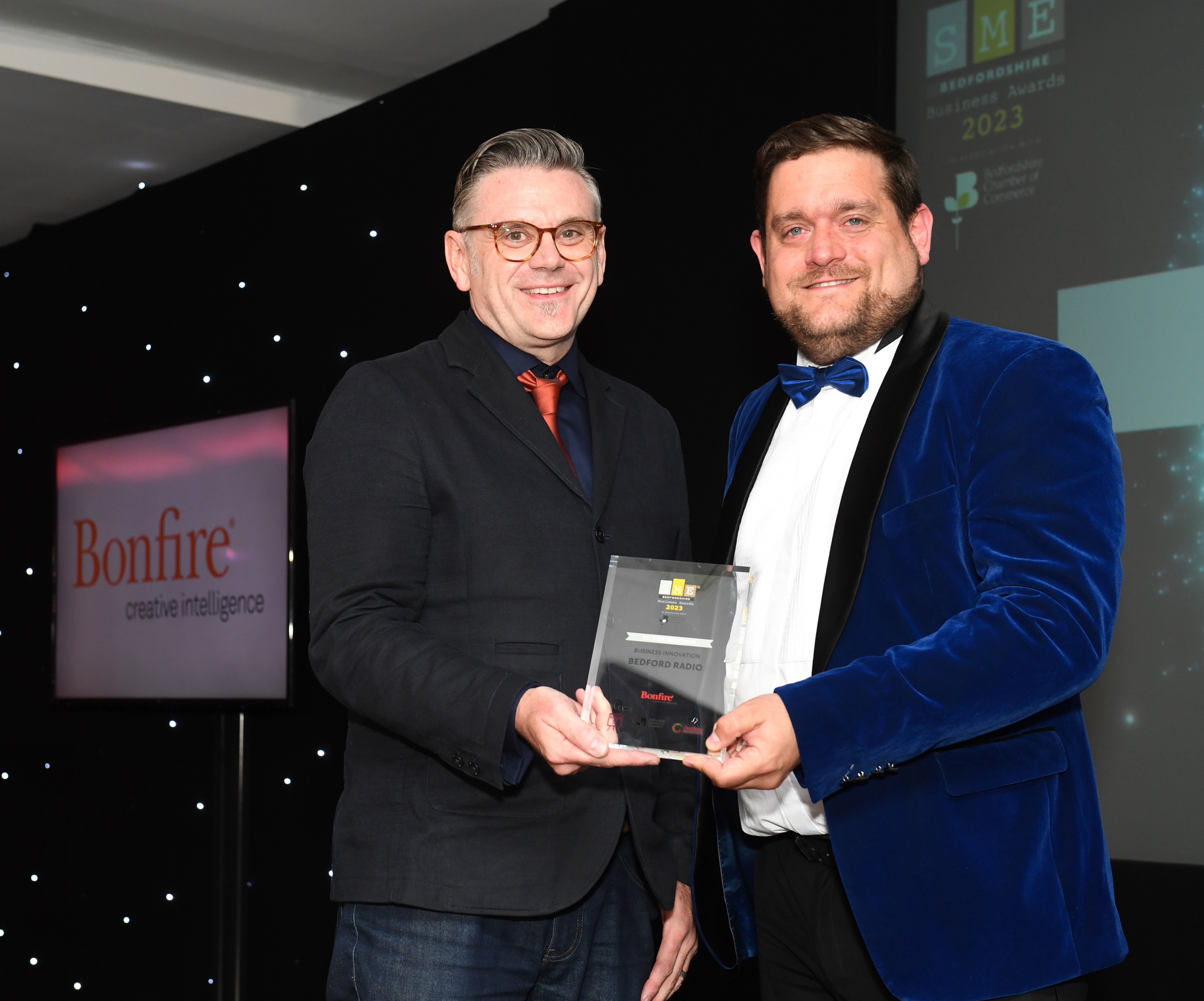 Bedford Radio Wins Silver at the SME Bedfordshire Awards for their Business Expo