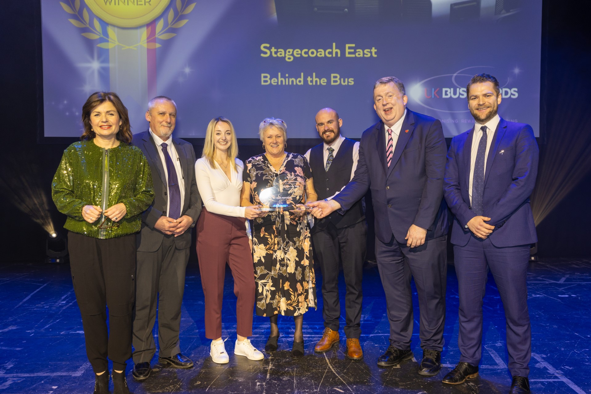 Stagecoach East wins gold at UK Bus Awards