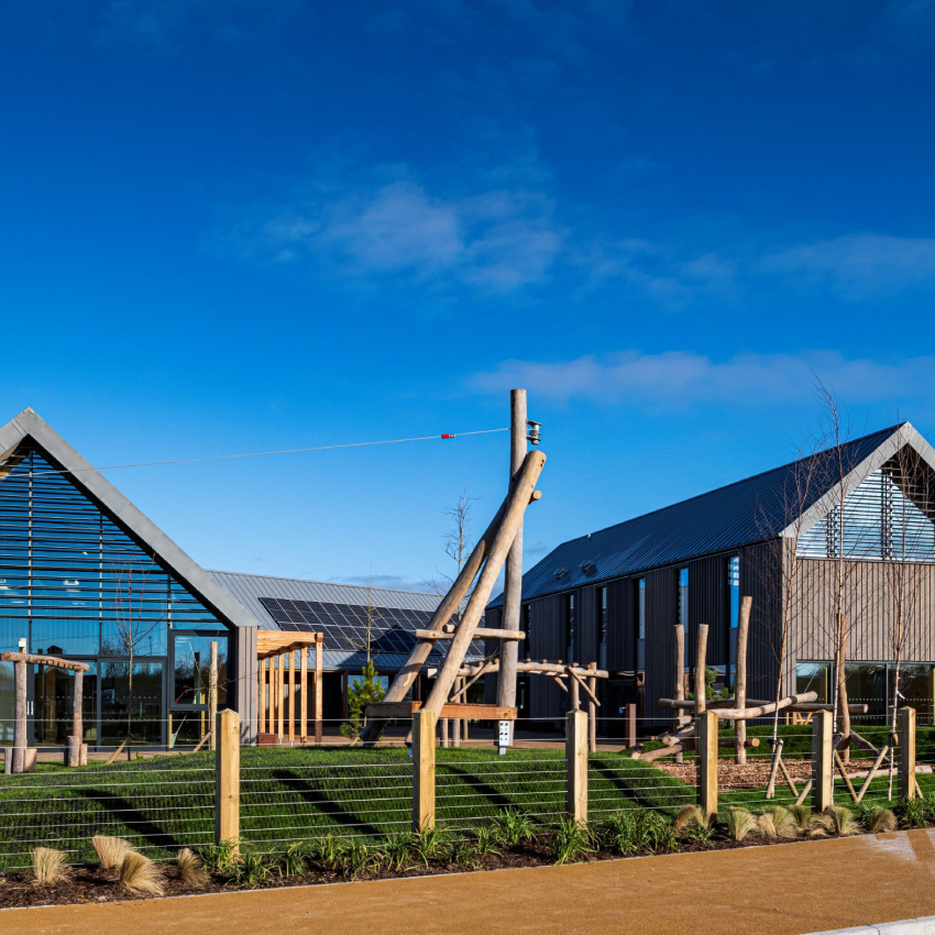 Building work is completed at Linmere’s community hub, the Farmstead