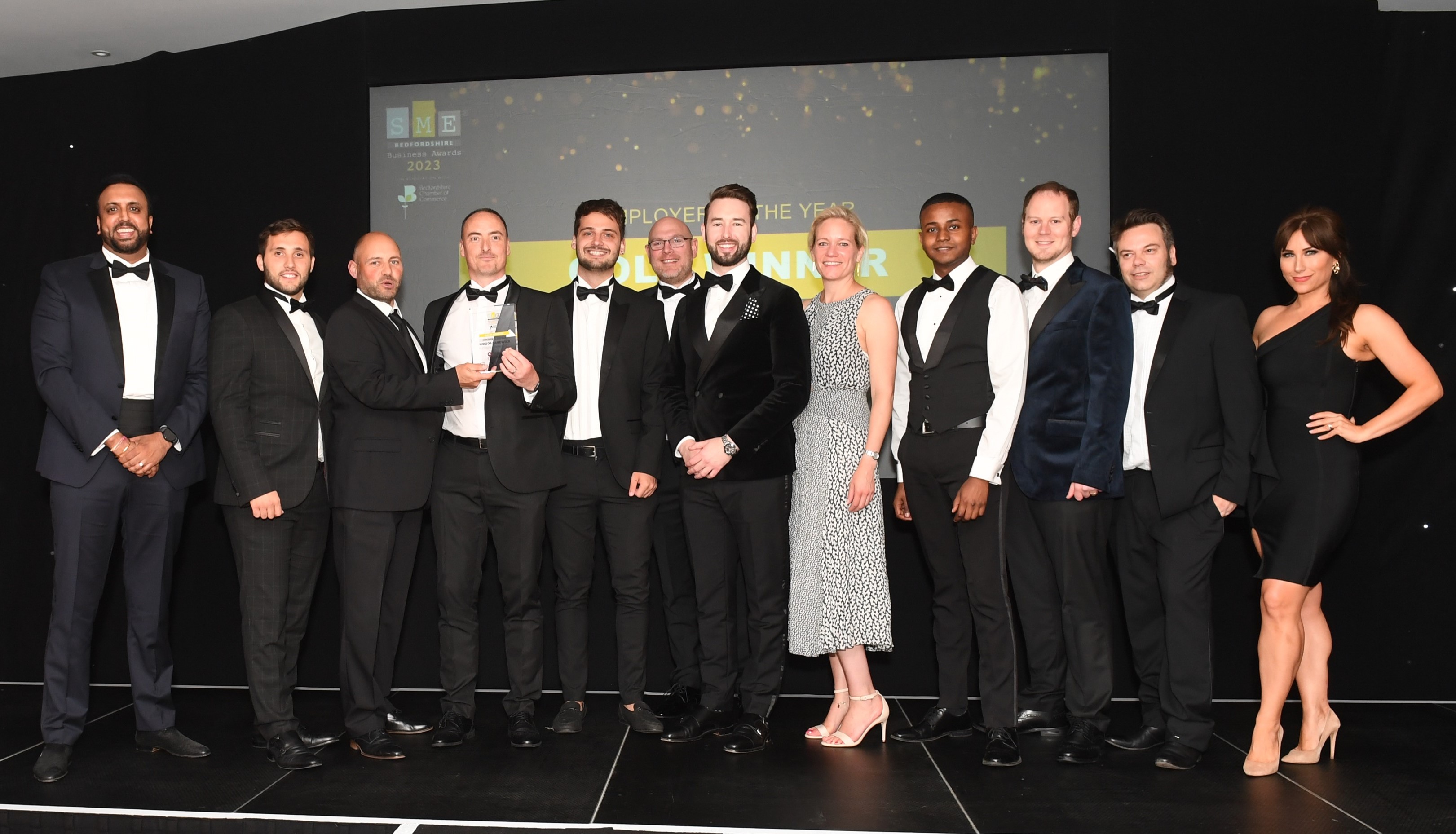 Woods Hardwick wins Employer of the Year at the SME Business Awards
